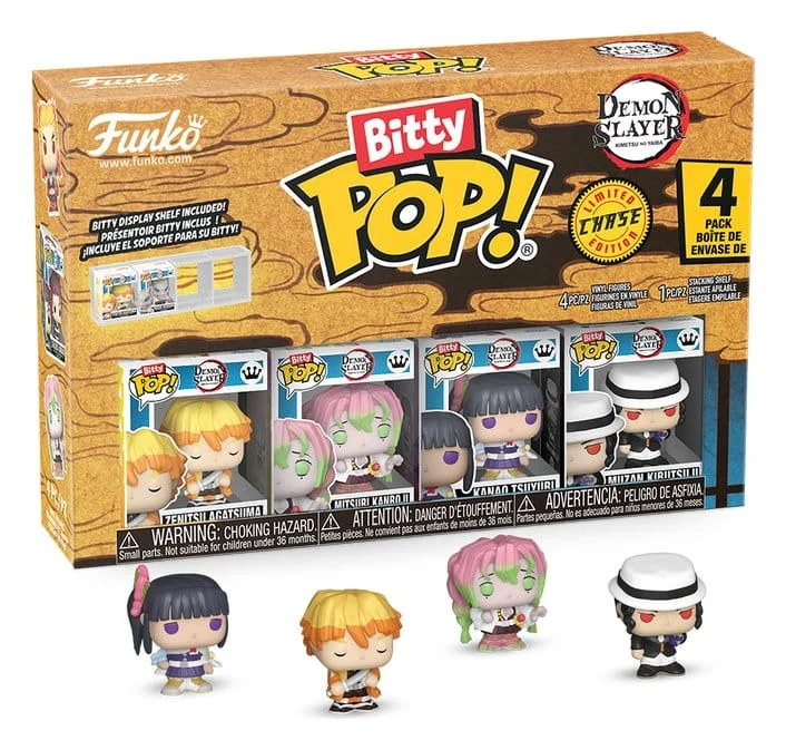 Demon Slayer: Kimetsu no Yaiba Bitty POP! Vinyl Figure 4-Pack Zenitsu 2.5 cm
